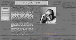 Desktop Screenshot of ernst-jandl.de